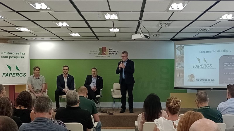 Lançamento com a plateia