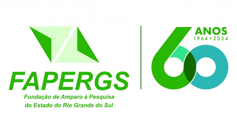 Logotipo dos 60 anos da Fapergs