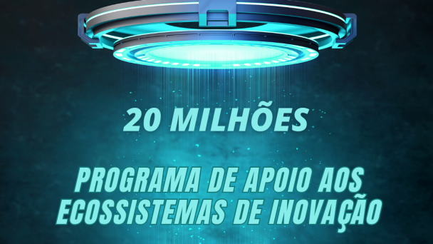 Card com o texto Apoio aos ecossistemas de inovação